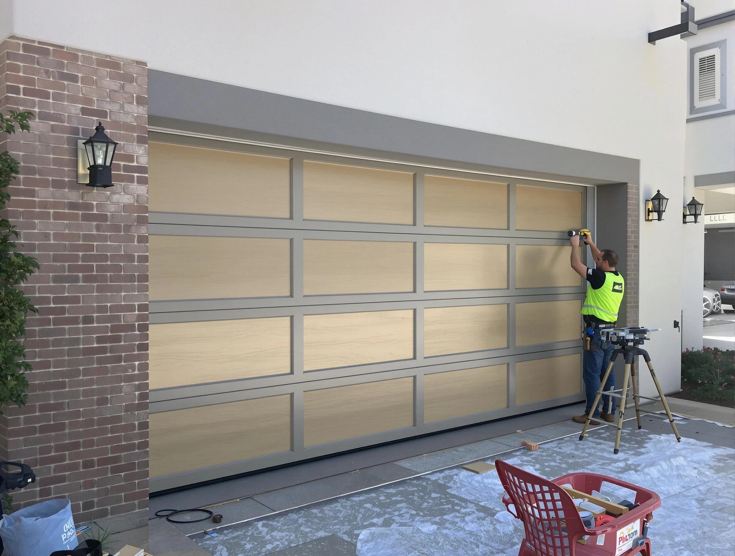 Garage door replacement service by Decatur Garage Door Repair in Decatur