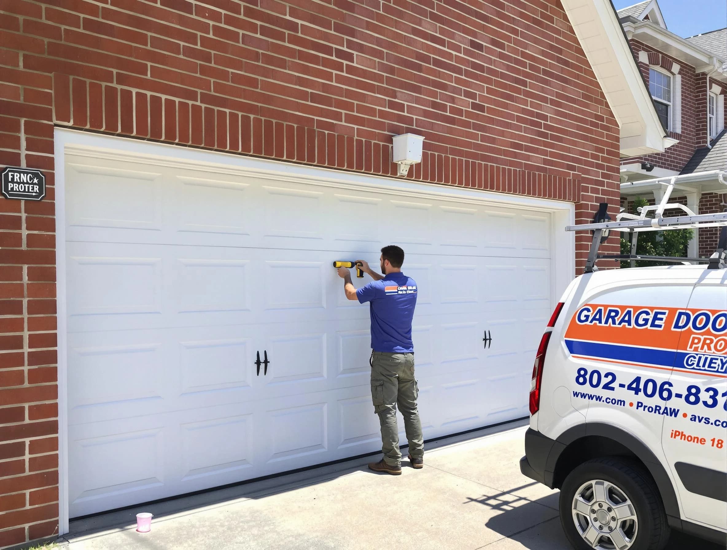 Local garage door repair service by Decatur Garage Door Repair in Decatur