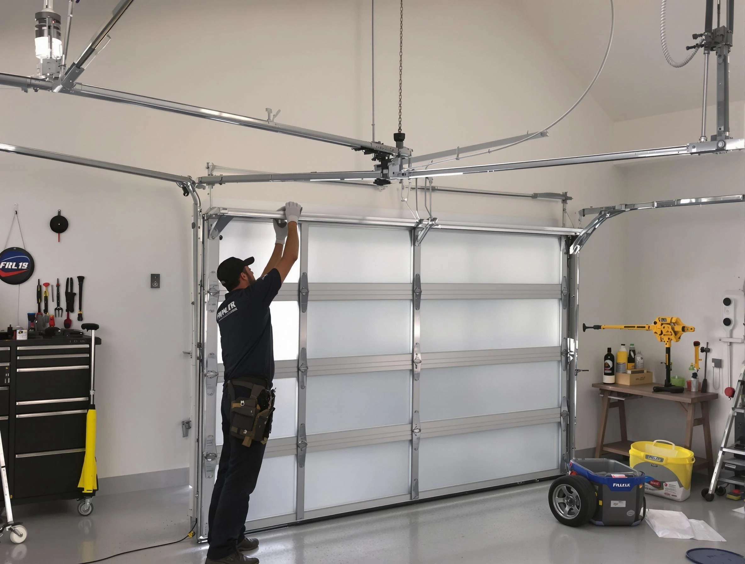 Decatur Garage Door Repair certified team performing precision garage door installation in Decatur