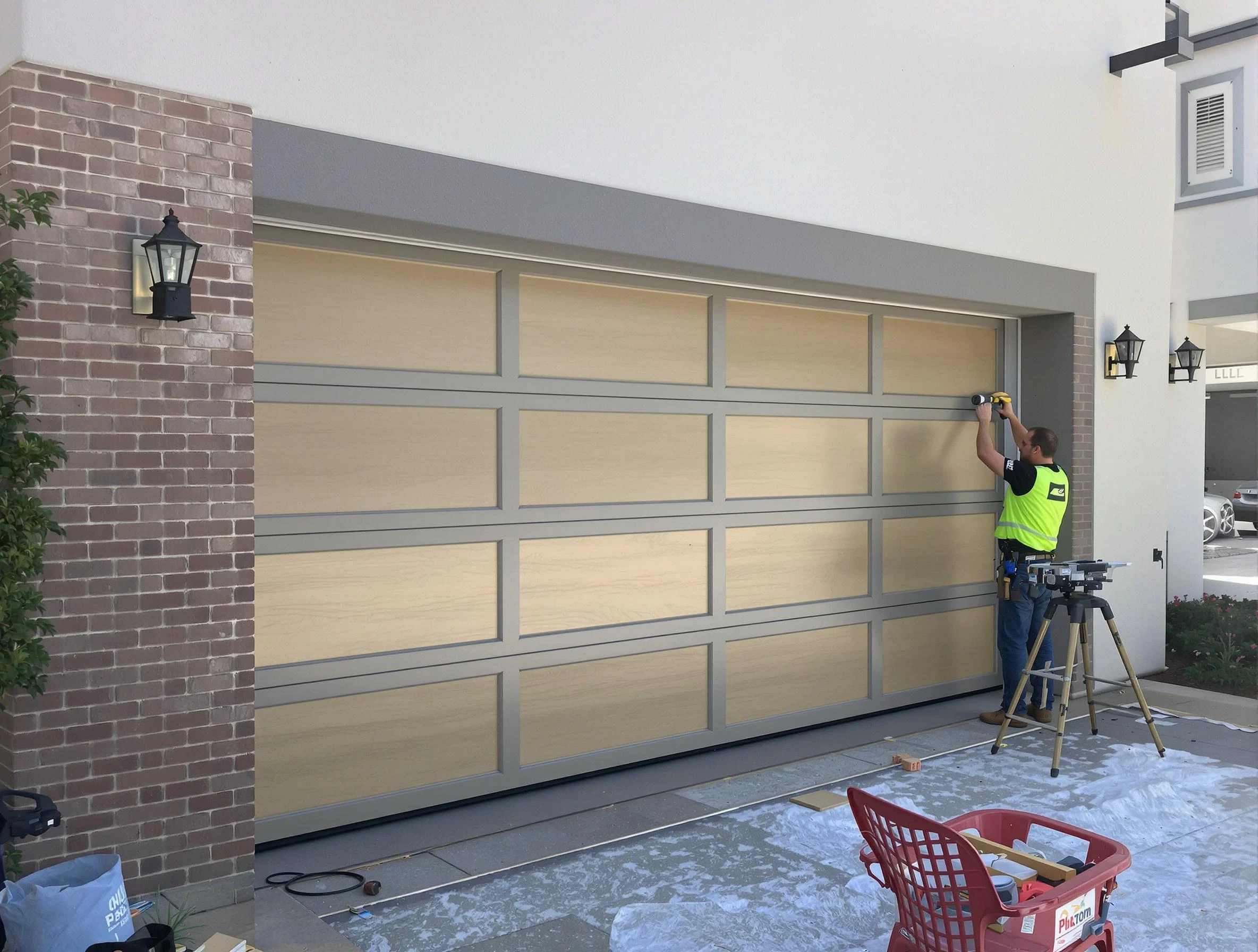 Garage door replacement service by Decatur Garage Door Repair in Decatur