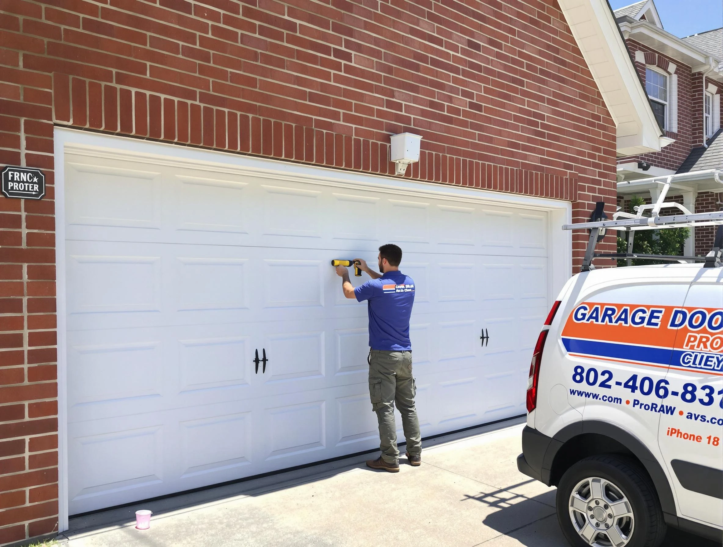 Local garage door repair service by Decatur Garage Door Repair in Decatur