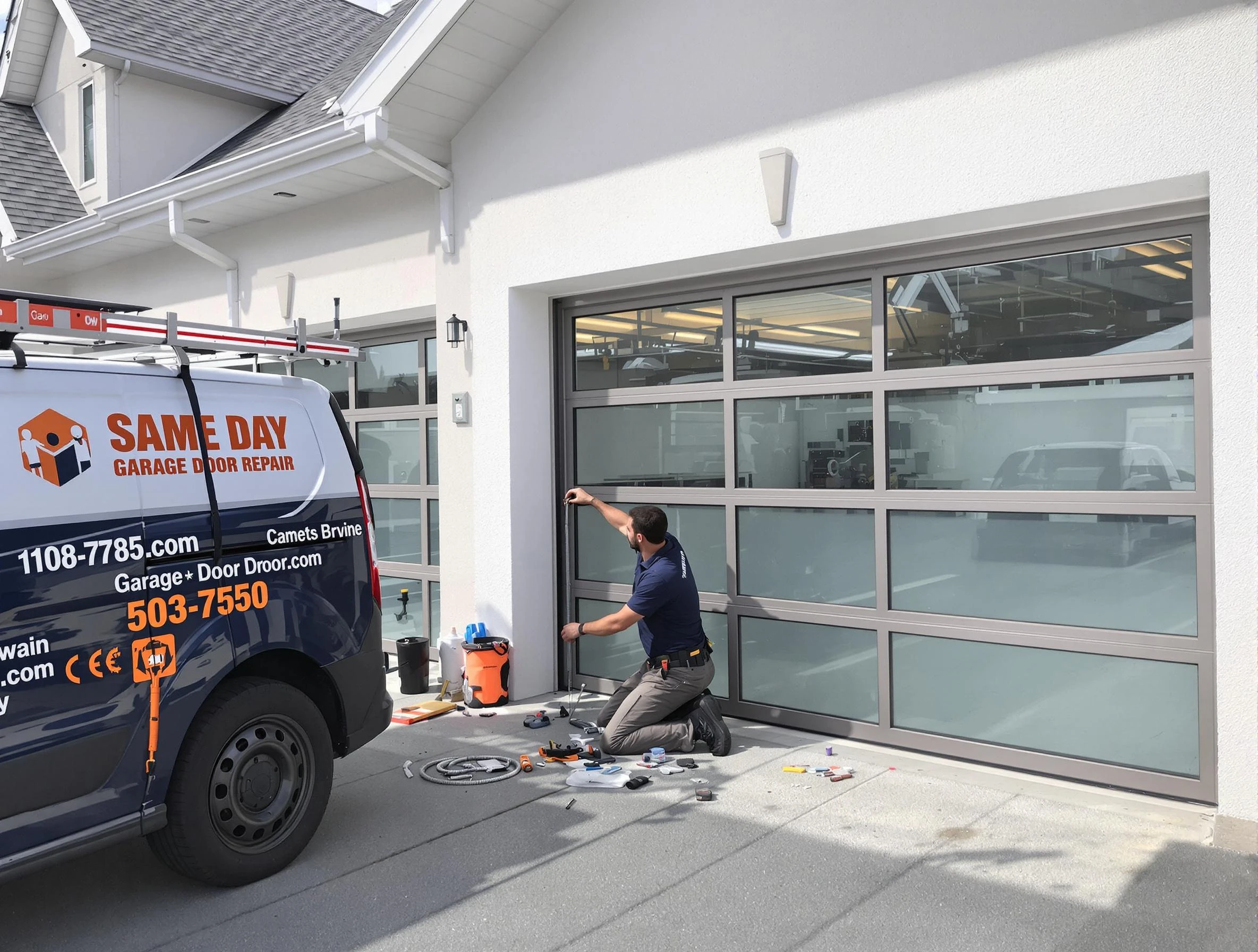 Same-day garage door repair service by Decatur Garage Door Repair in Decatur